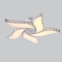 Designer Touch Decorative Modern Contemporary Crystal Metal Flush Mount