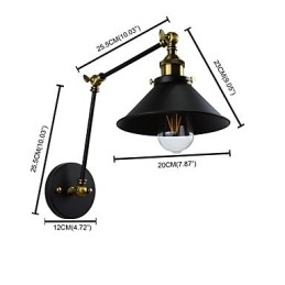 Designer Touch Decorative Rustic Lodge Traditional Classic Painting Feature for Downlight Wall Lights