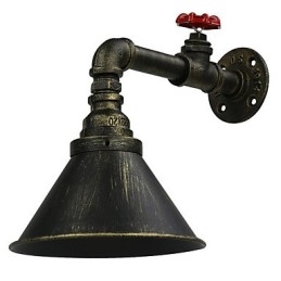 Designer Touch Decorative loft Retro Industrial Wall Sconce Restaurant And Bar Metal Water Pipe Wall lamp