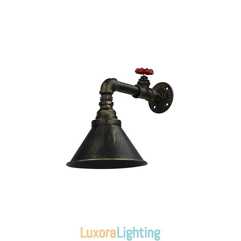 Designer Touch Decorative loft Retro Industrial Wall Sconce Restaurant And Bar Metal Water Pipe Wall lamp
