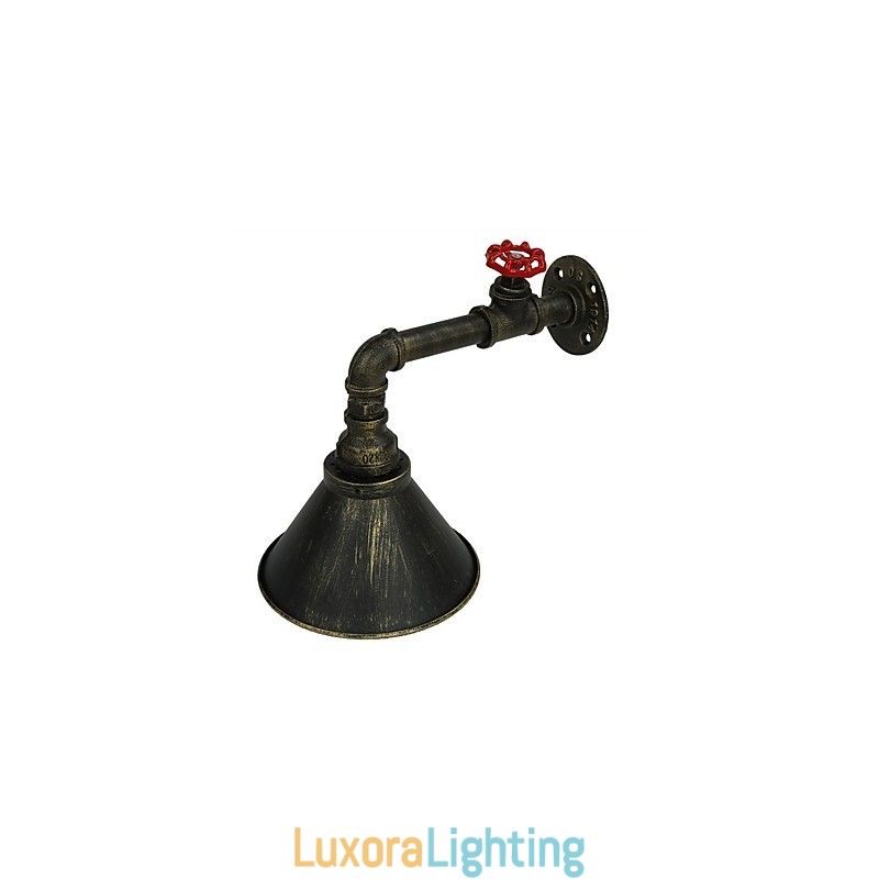 Designer Touch Decorative loft Retro Industrial Wall Sconce Restaurant And Bar Metal Water Pipe Wall lamp