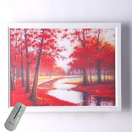 Designer Touch Decorative Integrated Modern Contemporary Modern Comtemporary Painting Feature for Ambient Light Wall Sconces