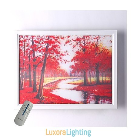 Designer Touch Decorative Integrated Modern Contemporary Modern Comtemporary Painting Feature for Ambient Light Wall Sconces