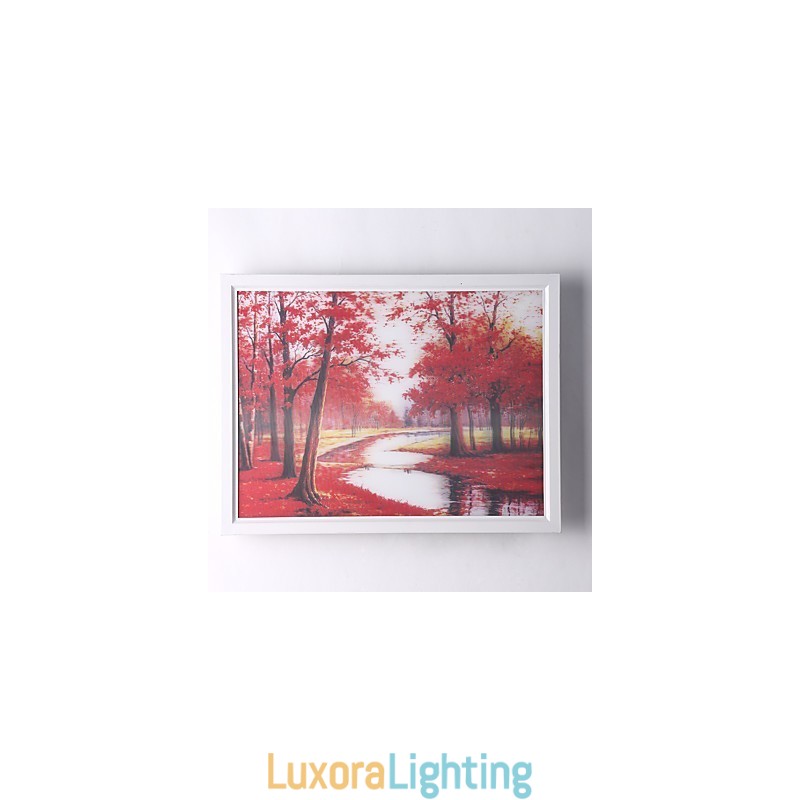 Designer Touch Decorative Integrated Modern Contemporary Modern Comtemporary Painting Feature for Ambient Light Wall Sconces