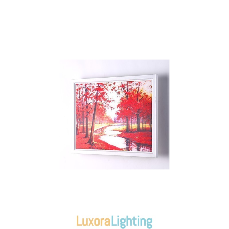 Designer Touch Decorative Integrated Modern Contemporary Modern Comtemporary Painting Feature for Ambient Light Wall Sconces