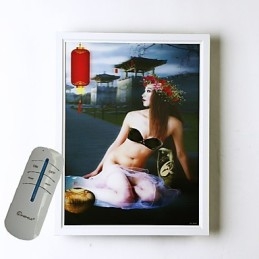 Designer Touch Decorative Integrated Modern Contemporary Modern Comtemporary Painting Feature for Ambient Light Wall Sconces