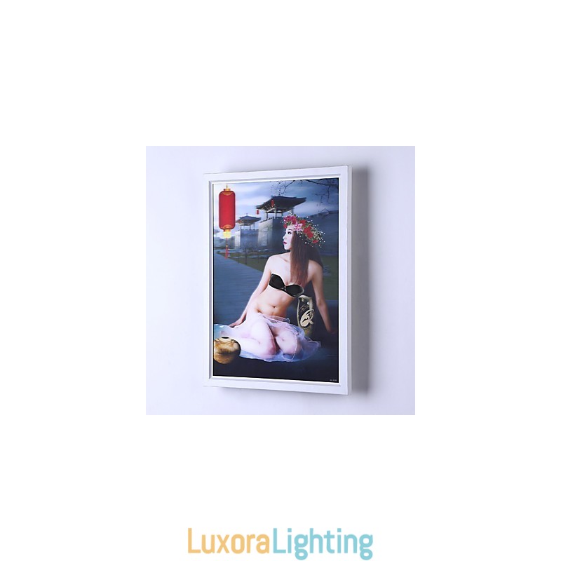 Designer Touch Decorative Integrated Modern Contemporary Modern Comtemporary Painting Feature for Ambient Light Wall Sconces