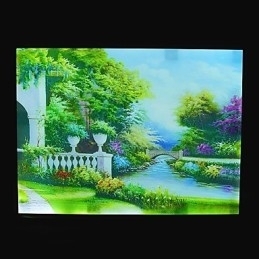 Designer Touch Decorative Integrated Modern Contemporary Modern Comtemporary Painting Feature for Ambient Light Wall Sconces