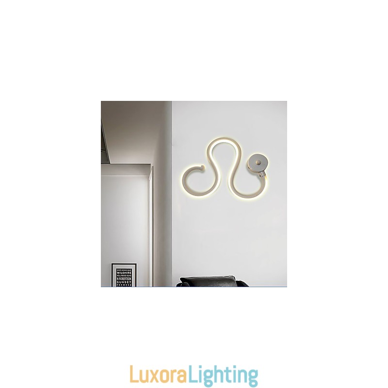 Designer Touch Decorative Modern Minimalist Lamp Aluminum Lamp Bedroom Bedside Lamp Decoration Designers Shaped Corridor Lighting Creative Living Room Lamps