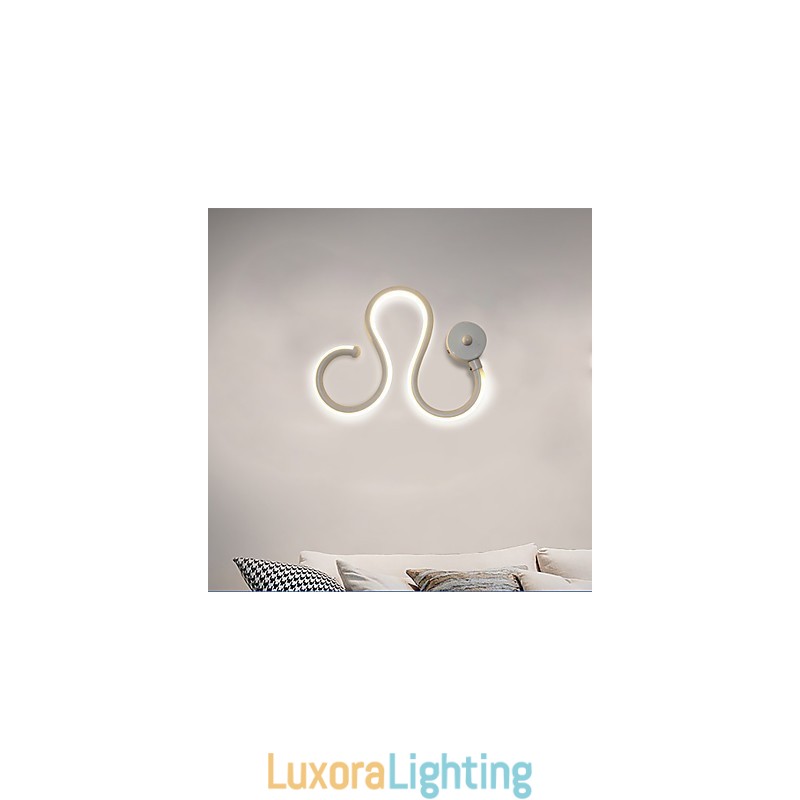 Designer Touch Decorative Modern Minimalist Lamp Aluminum Lamp Bedroom Bedside Lamp Decoration Designers Shaped Corridor Lighting Creative Living Room Lamps