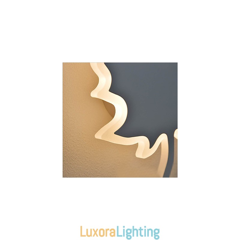 Designer Touch Decorative Integrated Modern Contemporary Modern Comtemporary Painting Feature for Ambient Light Wall Sconces