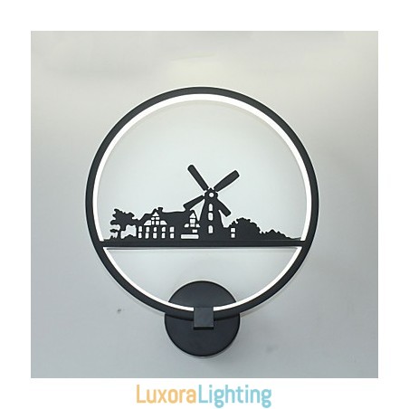 Designer Touch Decorative Modern Contemporary Painting Feature for Ambient Light Wall Lights