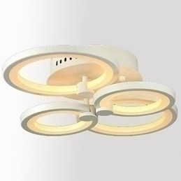 Designer Touch Decorative 42W Flush Mount Modern Contemporary Painting Metal