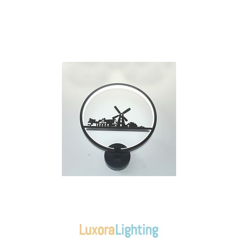 Designer Touch Decorative Modern Contemporary Painting Feature for Ambient Light Wall Lights