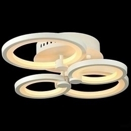 Designer Touch Decorative 42W Flush Mount Modern Contemporary Painting Metal