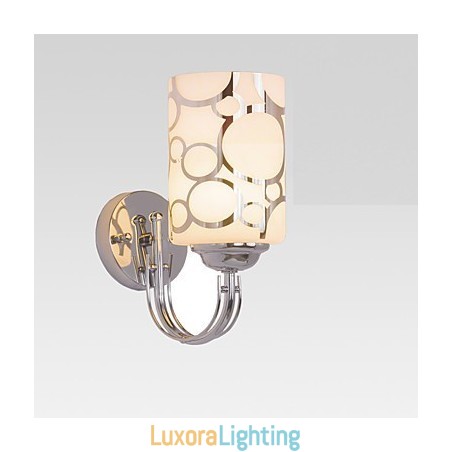 Designer Touch Decorative Metallic Modern Comtemporary Flush Mount & Ceiling Hugger Light Feature Wall Sconces Wall Light