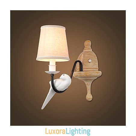 Designer Touch Decorative Rustic Lodge Simple Vintage Painting Feature Ambient Light Wall Sconces Wall Light