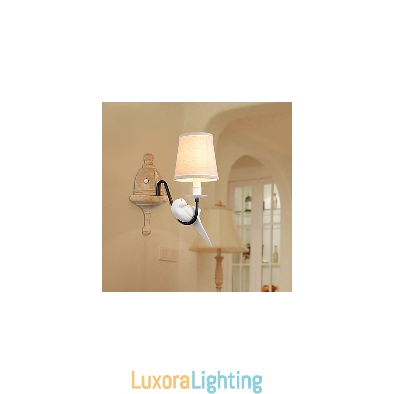 Designer Touch Decorative Rustic Lodge Simple Vintage Painting Feature Ambient Light Wall Sconces Wall Light