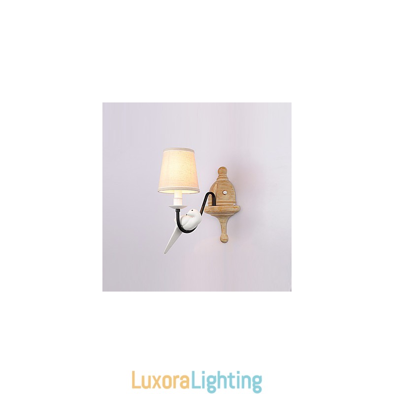 Designer Touch Decorative Rustic Lodge Simple Vintage Painting Feature Ambient Light Wall Sconces Wall Light