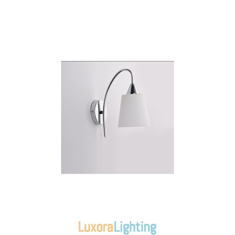 Designer Touch Decorative Glass Wall Lamp Wall Sconces Metal Base For Wall Light