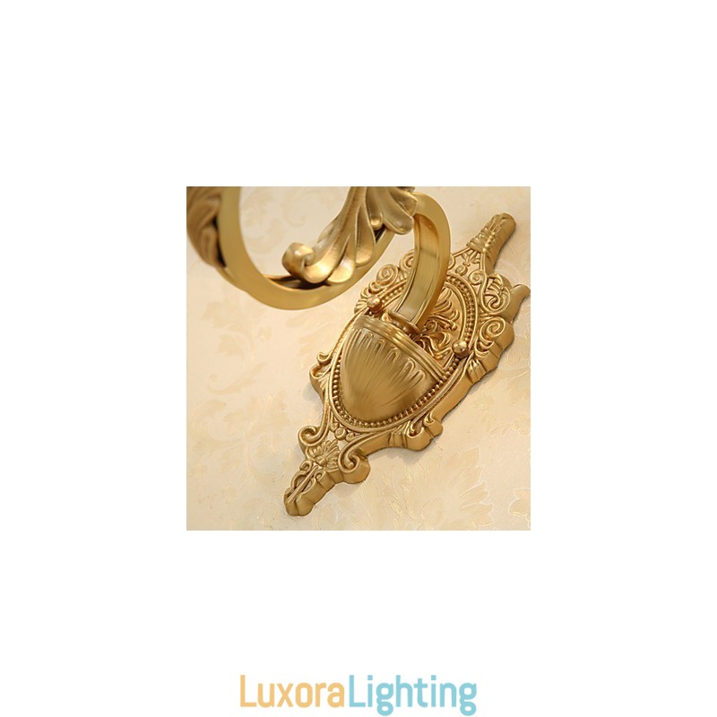 Designer Touch Decorative Simple Country Traditional Classic Brass Feature for Mini Style Uplight Wall Sconces Wall Light