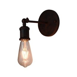 Designer Touch Decorative American Bar Cafe Restaurant Bedside Minimalist Aisle Ferruginous Iron Wall Sconce