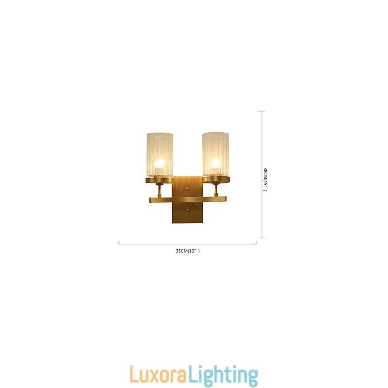 Designer Touch Decorative Traditional Classic Country Brass Feature for Mini Style Uplight Wall Sconces Wall Light