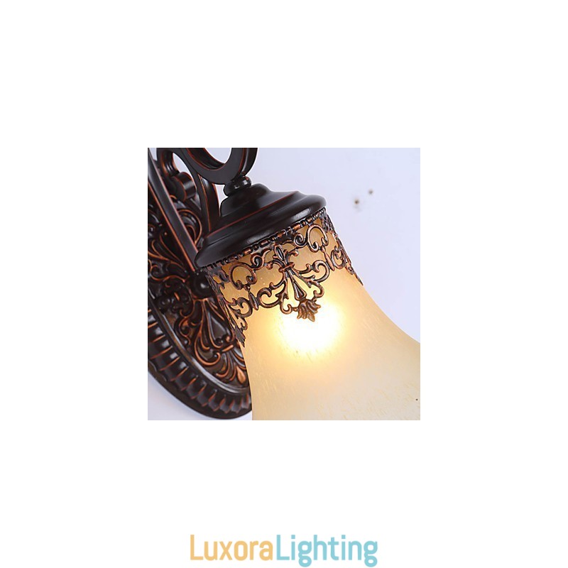 Designer Touch Decorative Hotel Lobby Wall Lamp Bedroom European Wall Lamp Creative Living Room Lamp Decoration Retro Corridor Wall Lamp