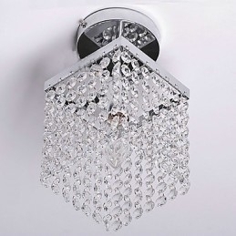 Designer Touch Decorative Modern Contemporary Crystal Mini Style Painting Flush Mount