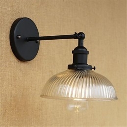 Designer Touch Decorative Country Retro Painting Feature for Mini Style Eye Protection Ambient Light Wall Sconces