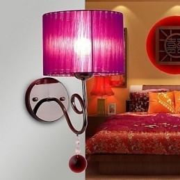 Designer Touch Decorative Modern Contemporary Electroplated Feature Uplight Wall Sconces Wall Light