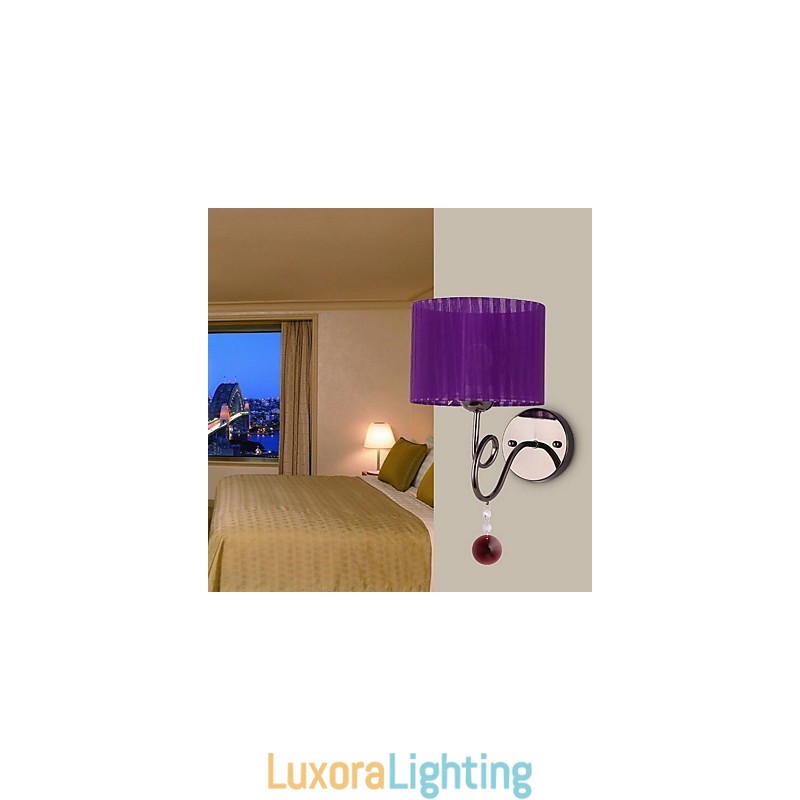 Designer Touch Decorative Modern Contemporary Electroplated Feature Uplight Wall Sconces Wall Light