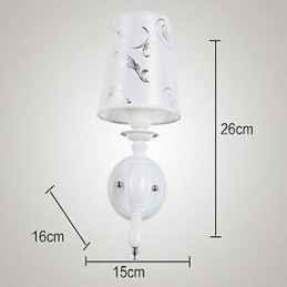 Designer Touch Decorative Modern Contemporary Electroplated Feature Uplight Wall Sconces Wall Light