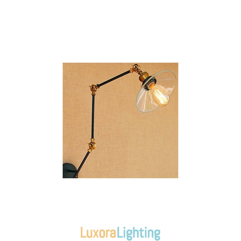 Designer Touch Decorative Rustic Lodge Country Chrome Feature for Swing Arm Ambient Light Swing Arm Lights