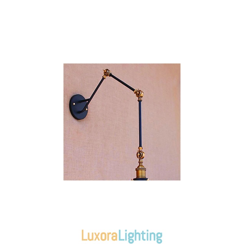 Designer Touch Decorative Rustic Lodge Country Chrome Feature for Swing Arm Ambient Light Swing Arm Lights