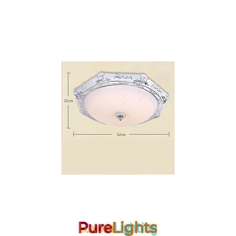 Designer Touch Decorative Modern Contemporary Metal Flush Mount