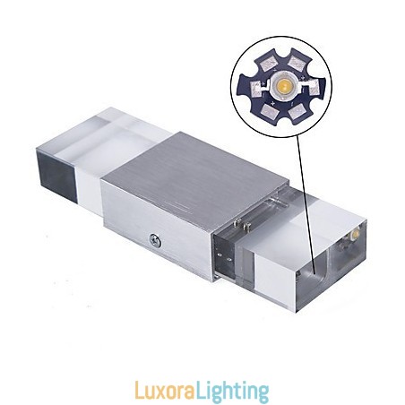 Designer Touch Decorative 6 Fluorescent Tube Socket Modern Contemporary Shiny Feature for Ambient Light Wall Sconces Wall Light