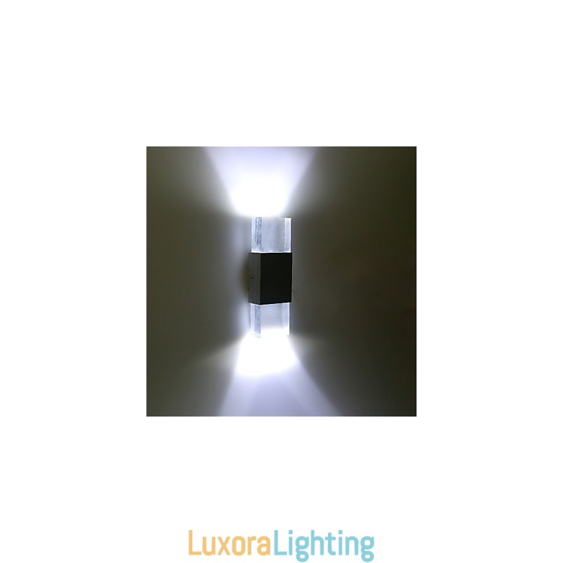 Designer Touch Decorative 6 Fluorescent Tube Socket Modern Contemporary Shiny Feature for Ambient Light Wall Sconces Wall Light