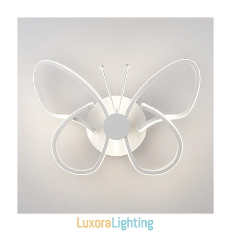 Designer Touch Decorative Modern Wall Lights Butterfly Shape Creative Metal Acrylic Living Room Hallway Bedroom Hotel rooms Bedside Lamp