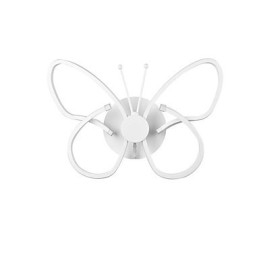 Designer Touch Decorative Modern Wall Lights Butterfly Shape Creative Metal Acrylic Living Room Hallway Bedroom Hotel rooms Bedside Lamp