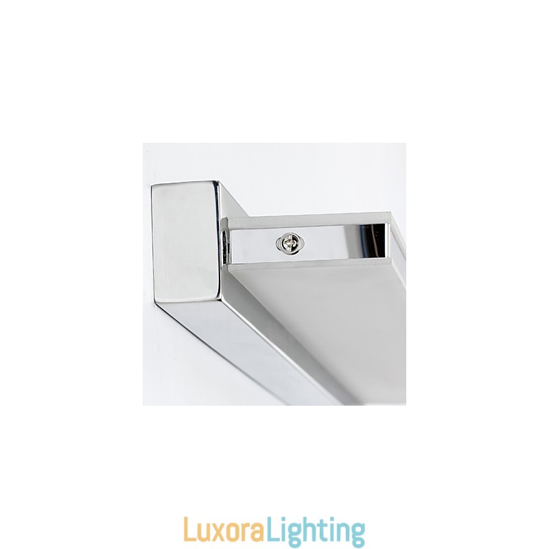 Designer Touch Decorative Integrated Modern Contemporary Electroplated Feature for Ambient Light Bathroom Lighting Wall Light