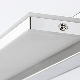 Designer Touch Decorative Integrated Modern Contemporary Electroplated Feature for Ambient Light Bathroom Lighting Wall Light