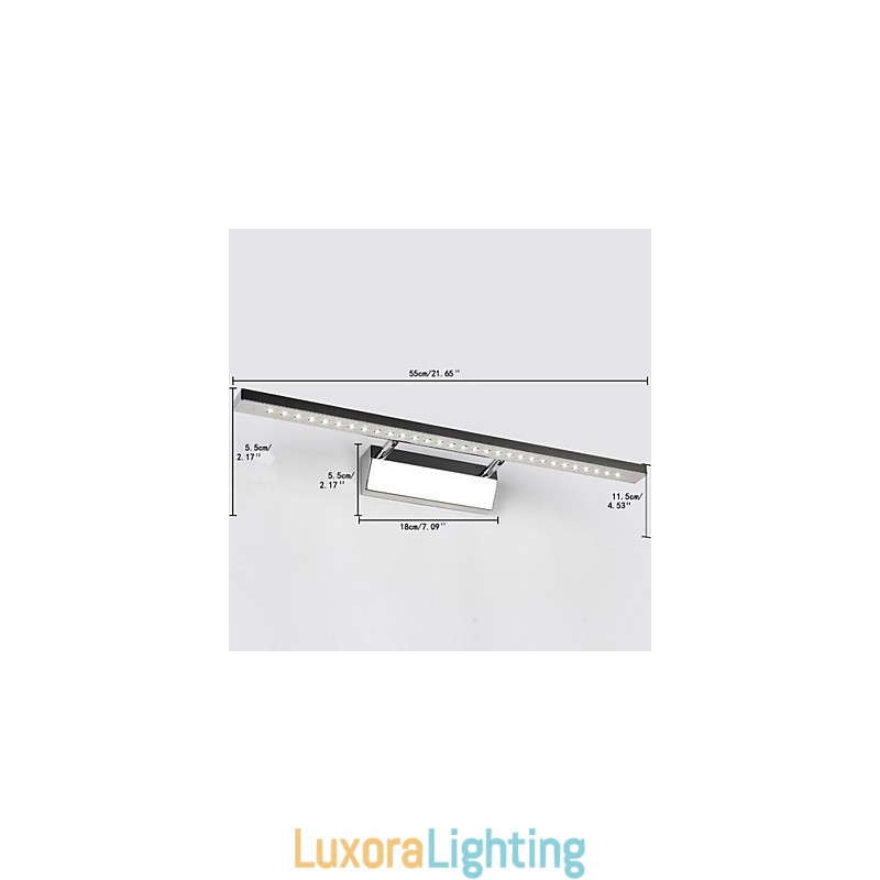 Designer Touch Decorative Modern Contemporary Electroplated Feature for Downlight Bathroom Lighting Wall Light