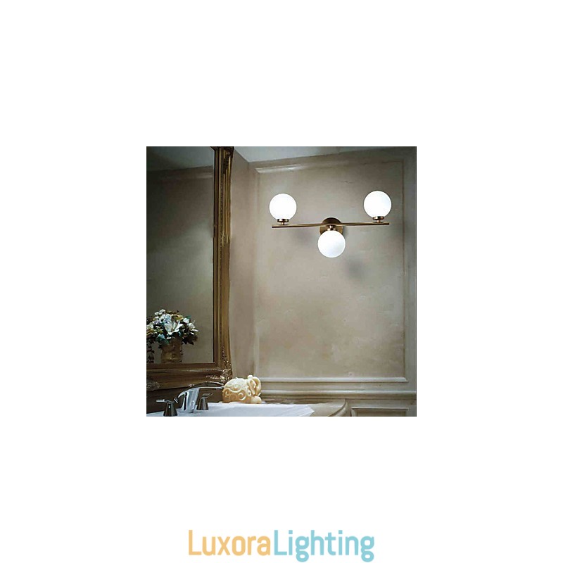 Designer Touch Decorative Glass Wall Lamp Modern Contemporary Bronze Feature for Mini Style Uplight Wall Sconces Wall Light