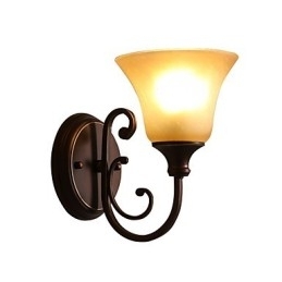 Designer Touch Decorative Modern Contemporary Black Oxide Finish Feature for Mini Style Swing ArmUplight Wall Sconces Wall Light