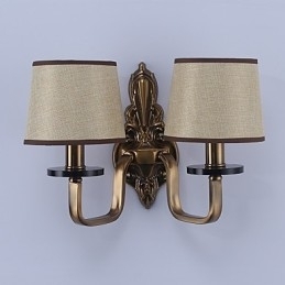 Designer Touch Decorative Traditional Classic Electroplated Feature for Eye ProtectionDownlight Wall Sconces Wall Light