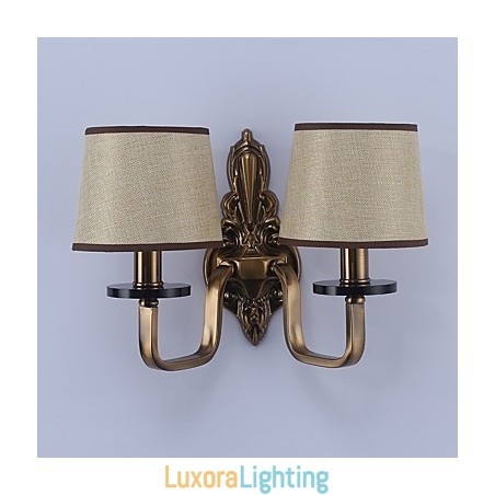 Designer Touch Decorative Traditional Classic Electroplated Feature for Eye ProtectionDownlight Wall Sconces Wall Light