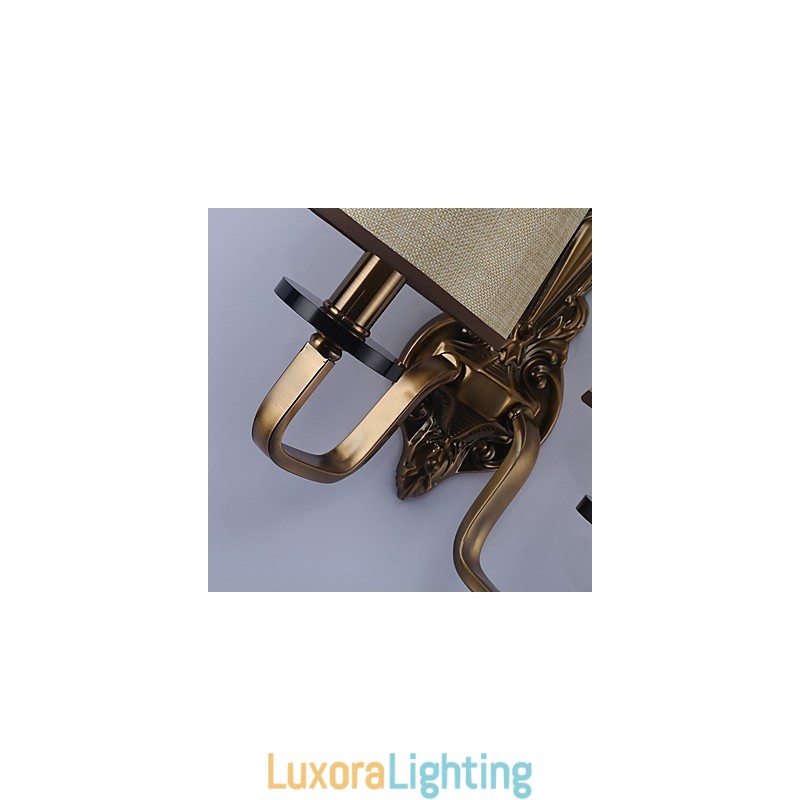 Designer Touch Decorative Traditional Classic Electroplated Feature for Eye ProtectionDownlight Wall Sconces Wall Light