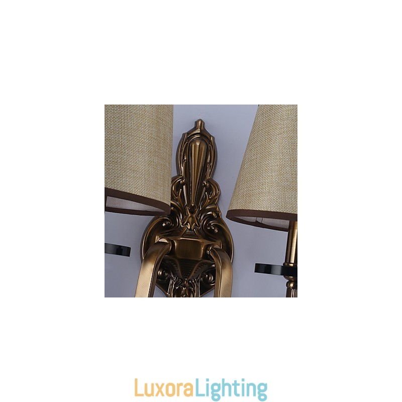 Designer Touch Decorative Traditional Classic Electroplated Feature for Eye ProtectionDownlight Wall Sconces Wall Light