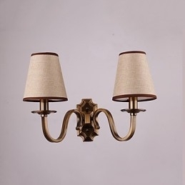 Designer Touch Decorative Traditional Classic Electroplated Feature for Eye Protection Downlight Wall Sconces Wall Light